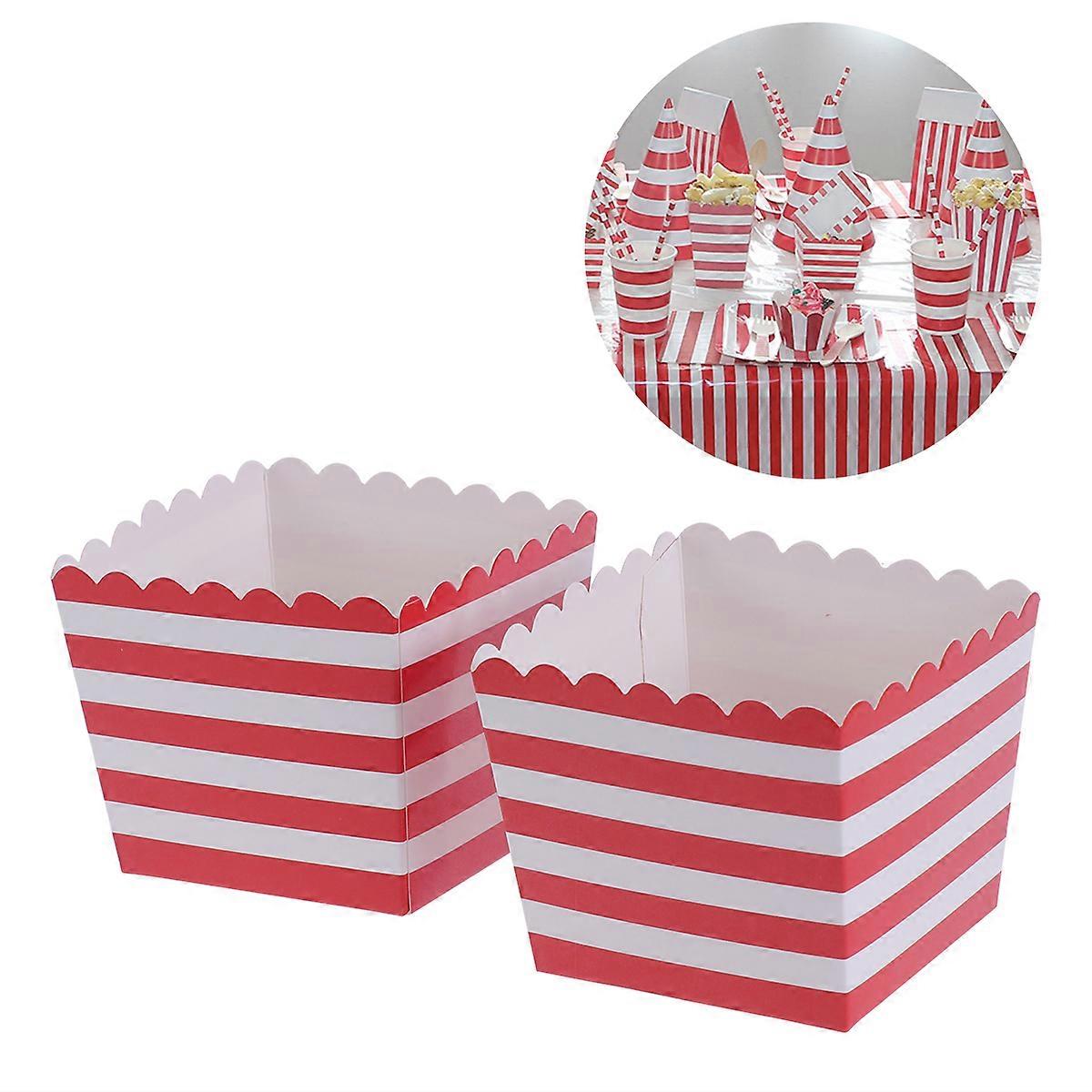Party Popcorn Box for 12Pcs