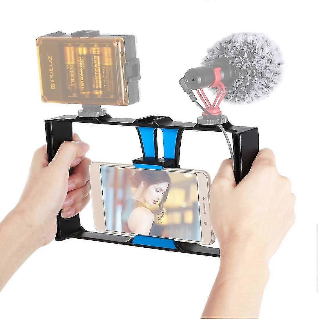 Vlogging Live Broadcast Smartphone Video Rig 2025