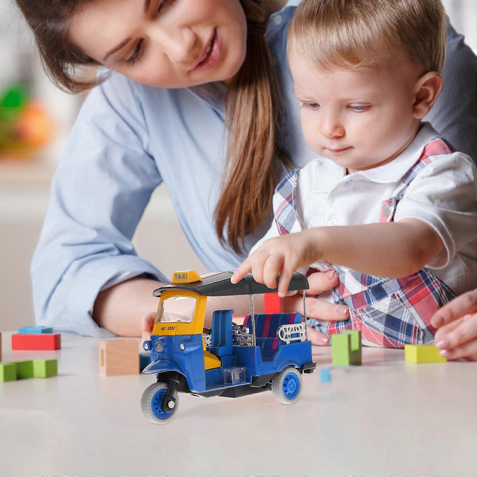 Thailand Simulation Tricycle Model Pull Back Kids Toy