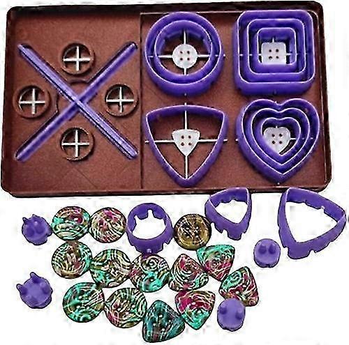 2026 DIY Buttons Making Kit,Clay Covered Buttons Maker Tool Set