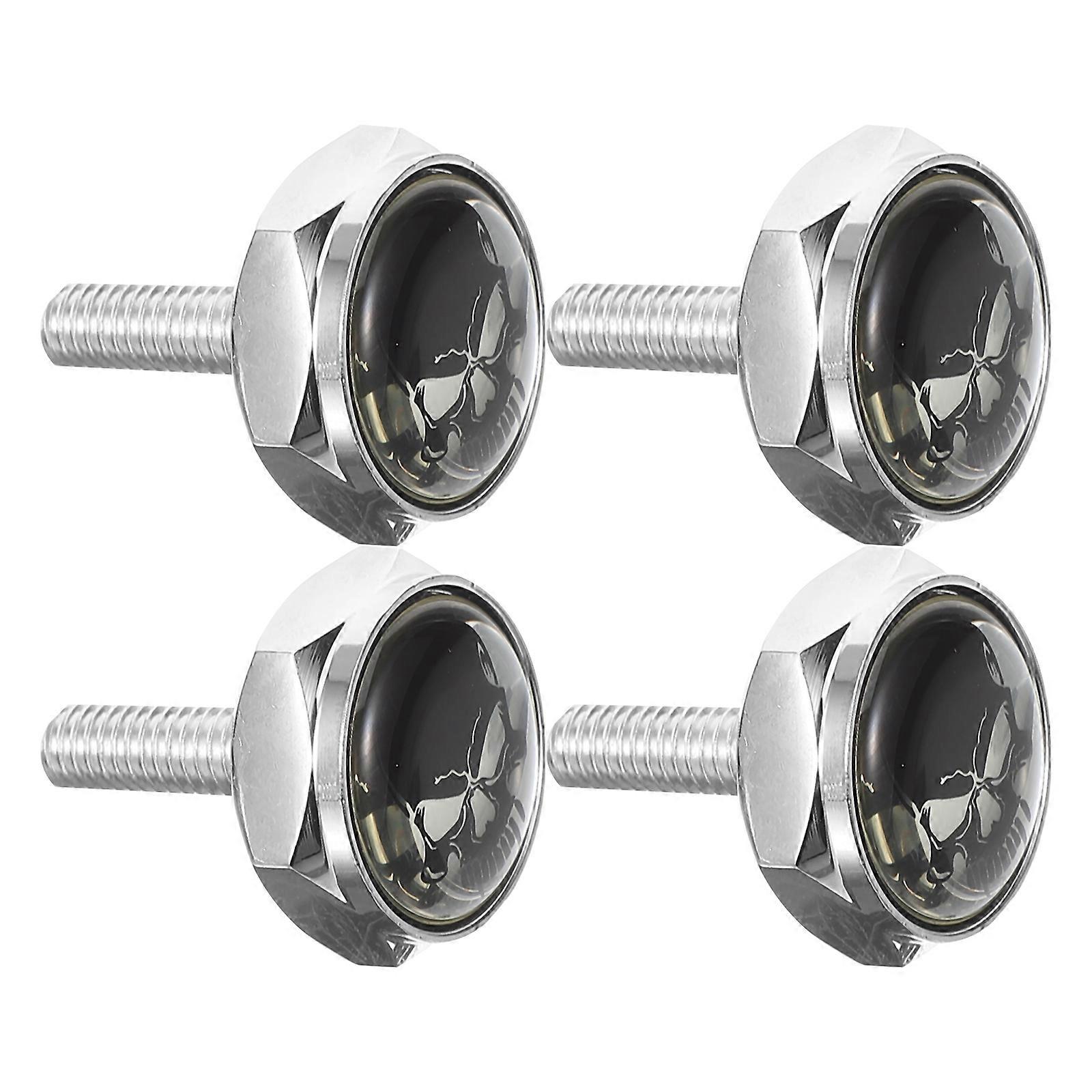 Car License Plate Mounting Kit License Fixing Screw for Security 1Set