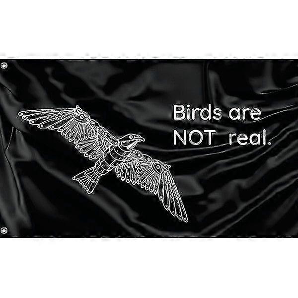 Birds Are Not Real Flag |