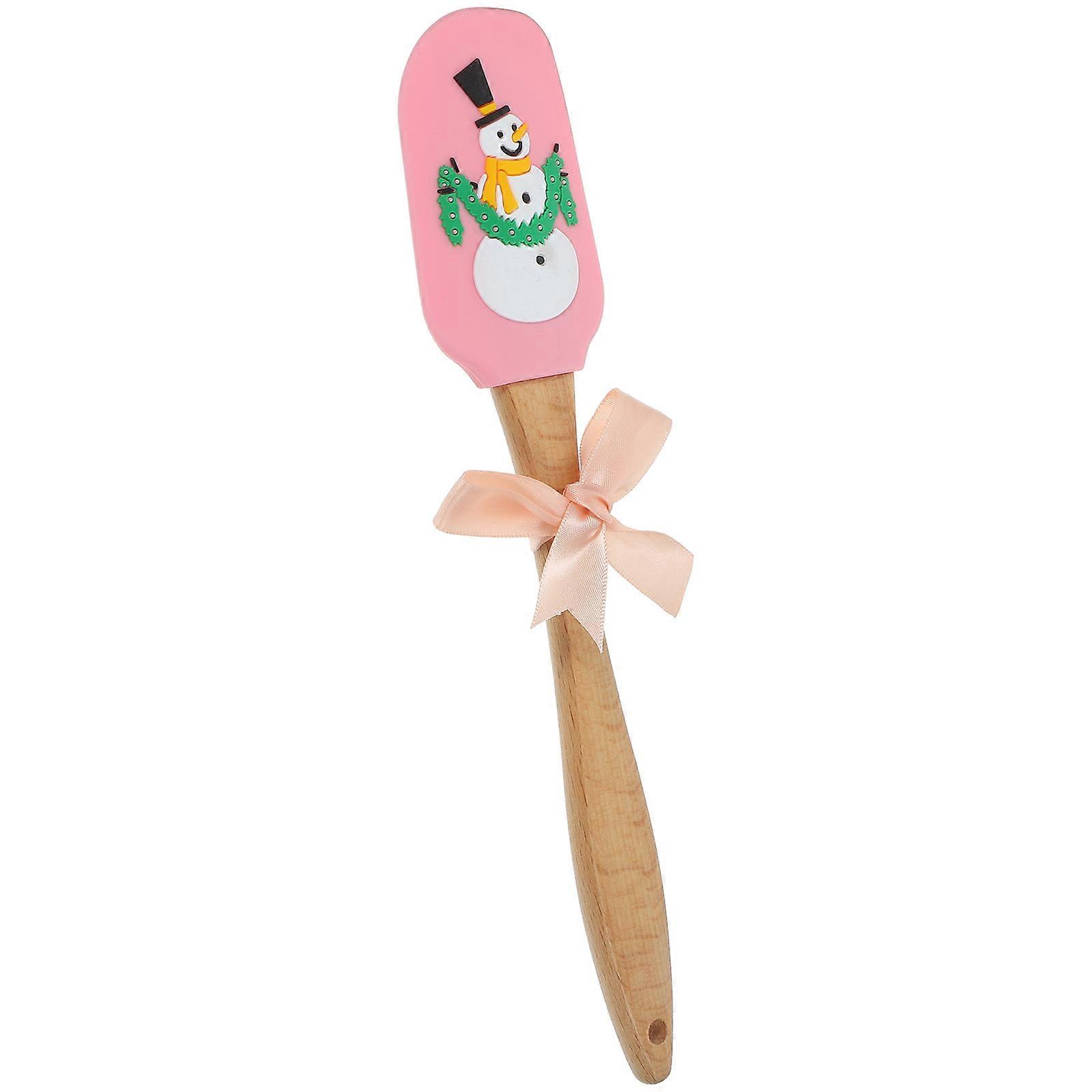 Snowman Kitchen Spatula Baking 25.00X5.00X1.50CM 1Pc