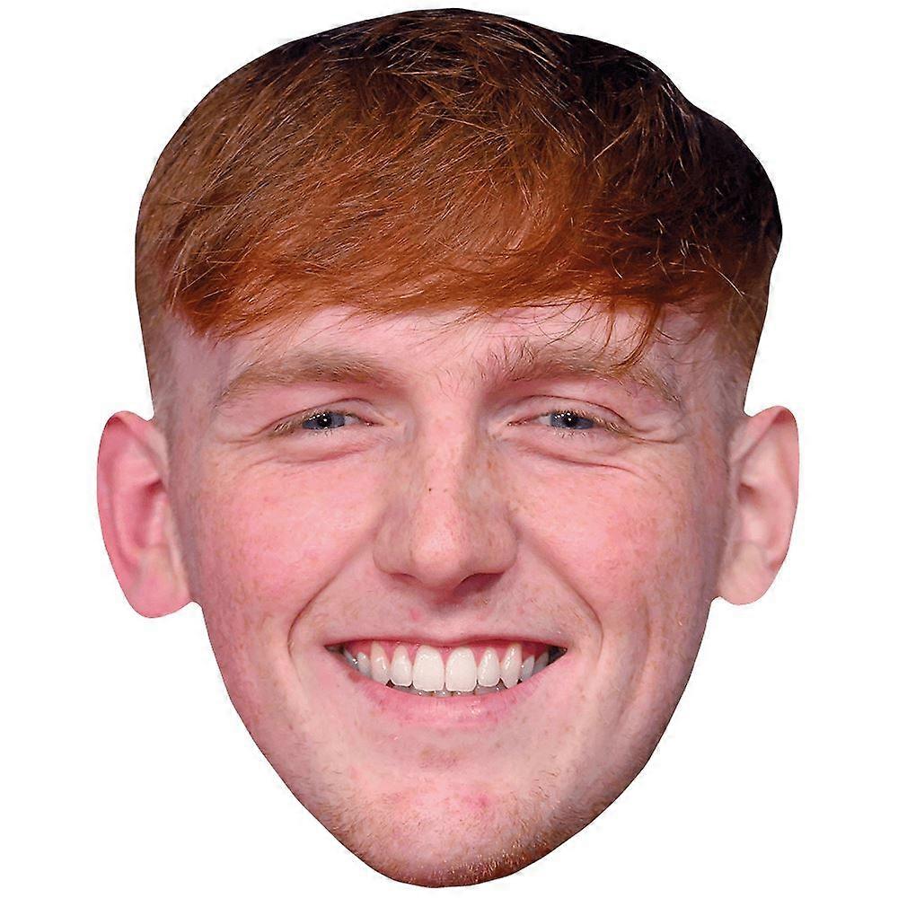 Morgan Burtwistle (Stubble) Big Head. Larger than life mask.