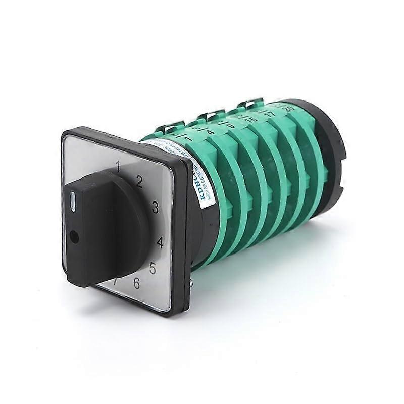 32A 6 Pole 10 Position Rotary Cam Switch for Gas Shielded Welding Machine Precision Selector