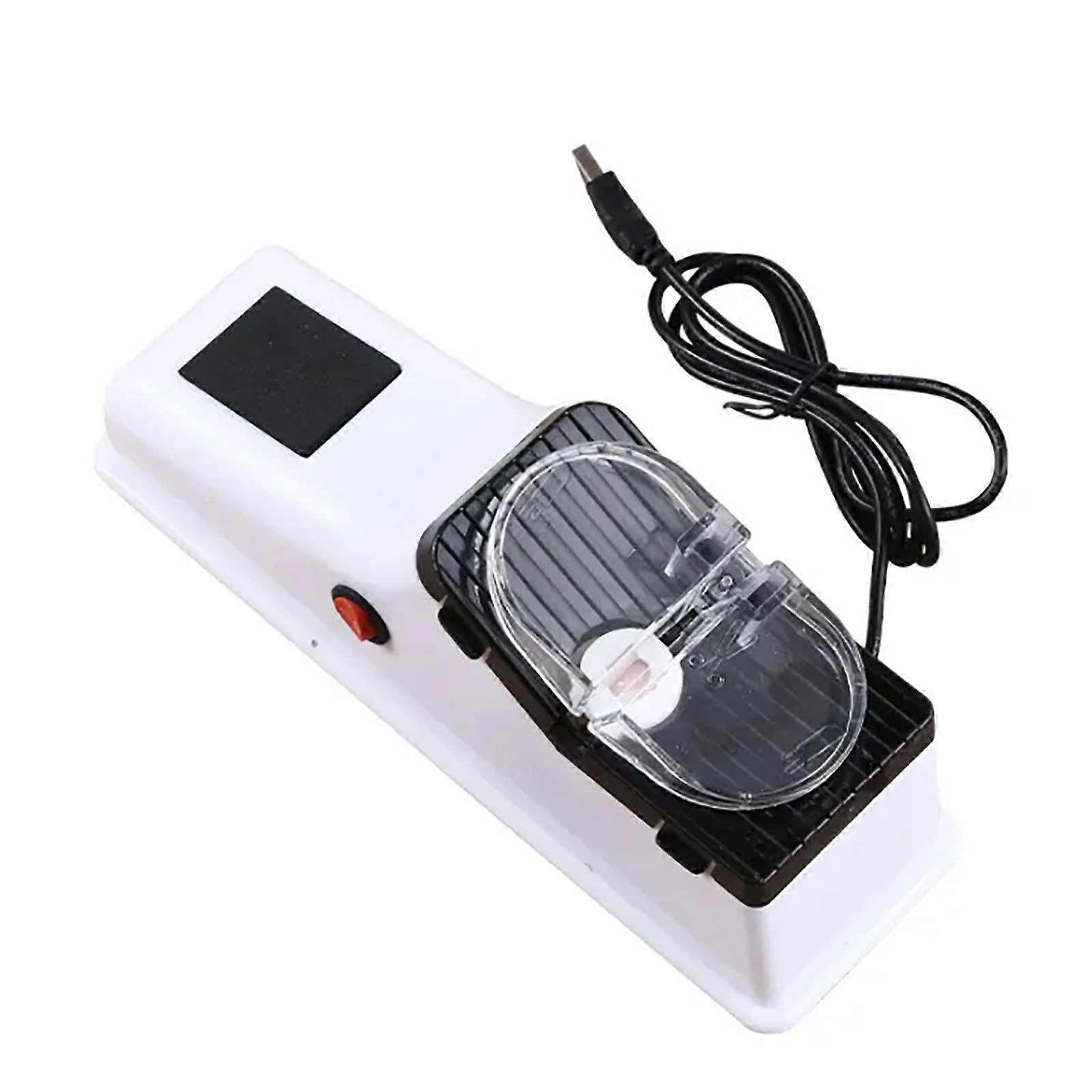 Electric Knife Sharpener for Kitchen Knives and Scissors with Quick Sharpening and NonSlip Base