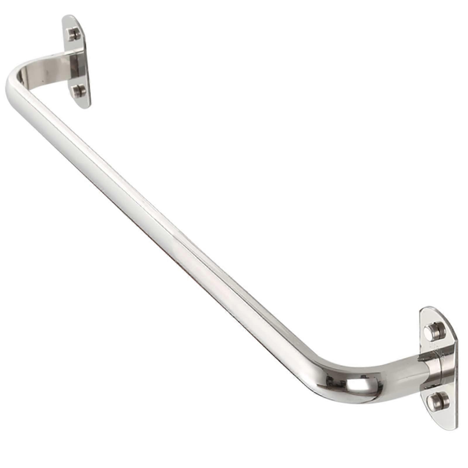 Stainless Steel Towel Bar 80cm Wall Mounted Rack RustProof for Bathroom and Kitchen