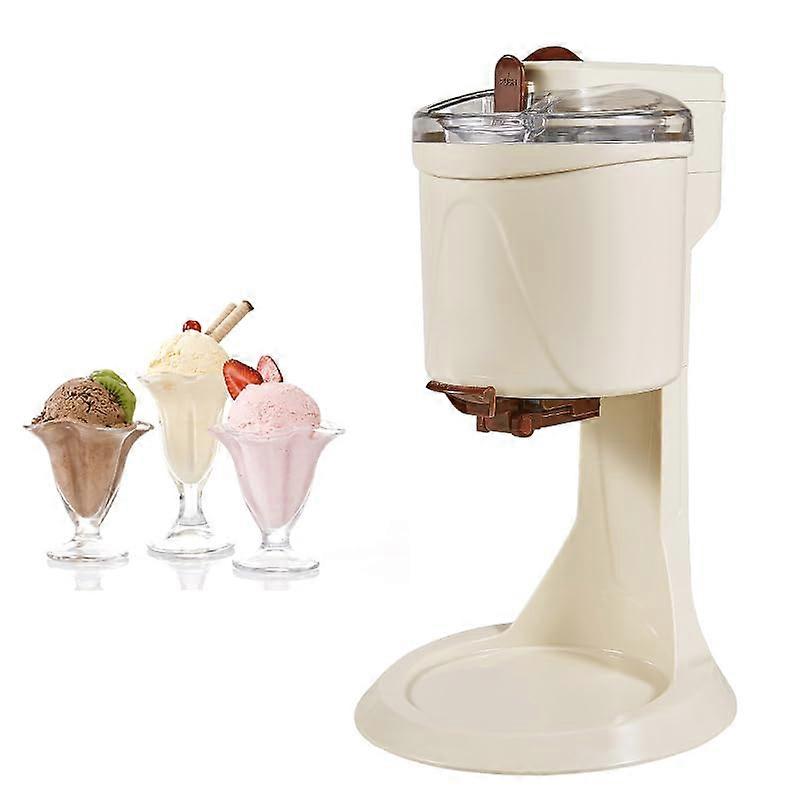 Single Head Soft Serve Ice Cream Maker Compact Countertop for Cafe and Snack