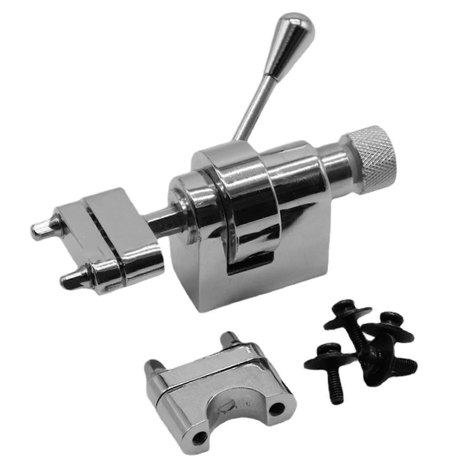 Adjustable Snare Drum Strainer with Easy Installation and Reliable Performance Replacement Parts Silver