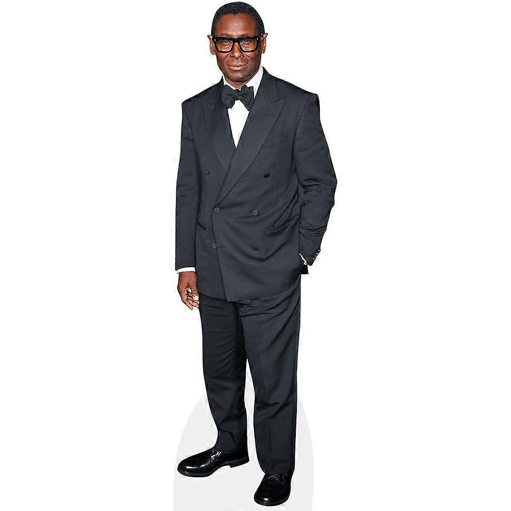 David Harewood (mit Fliege) Pappfigur (lebensgroß ODER mini). Aufsteller.