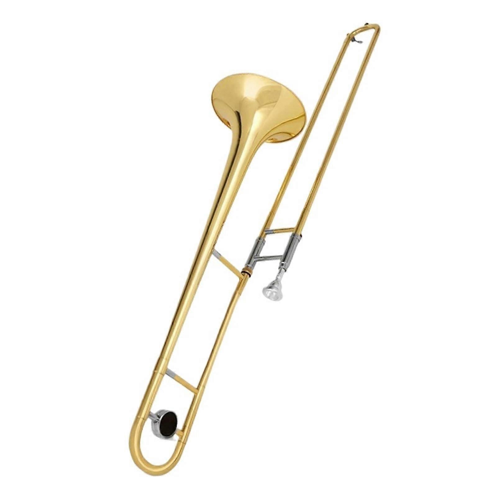 Professional B Flat Alto Trombone with Durable Brass Construction and Clear Focused Sound