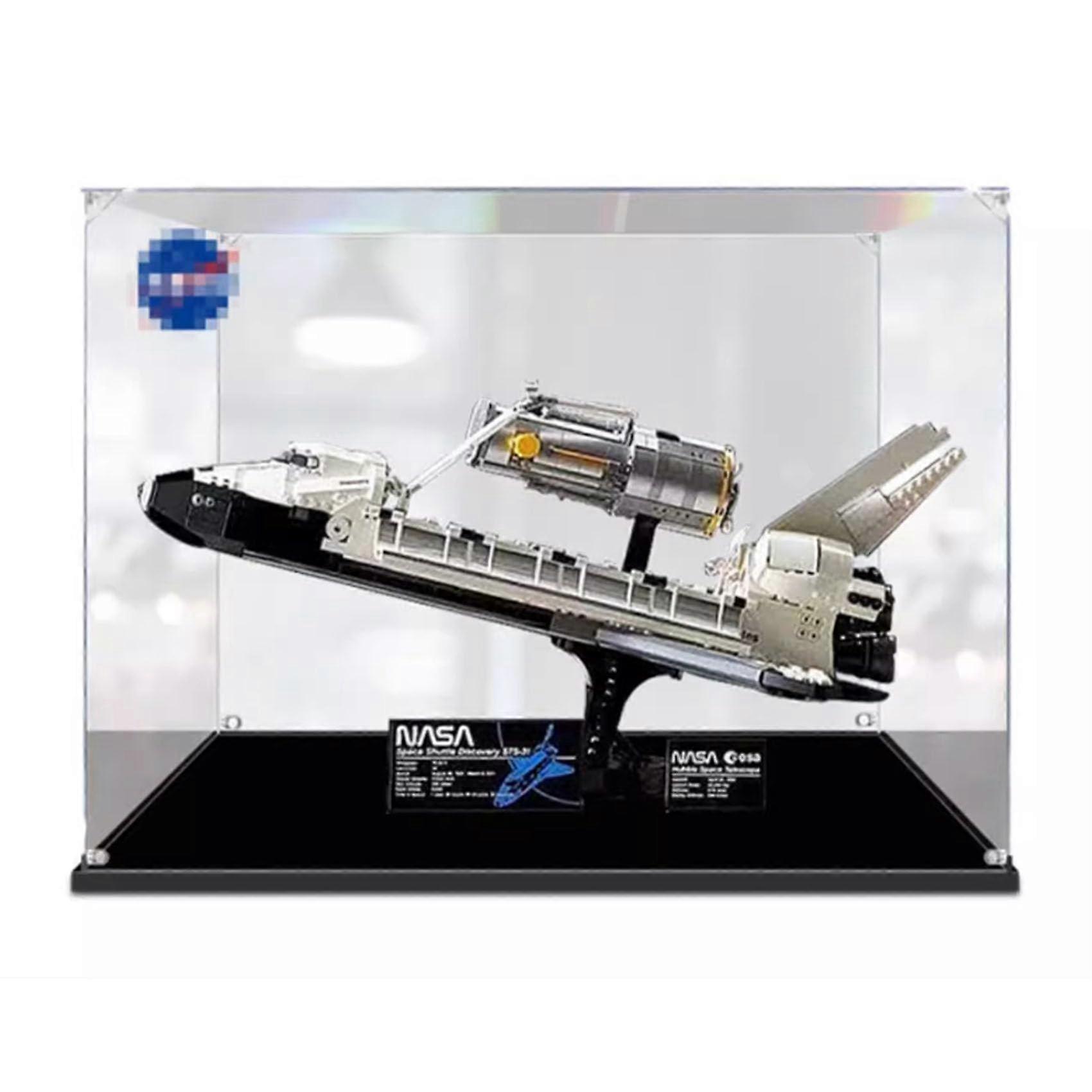 Acrylic Display Case Compatible with  10283 Space Shuttle Discovery, Clear UV Protected Dustproof Box