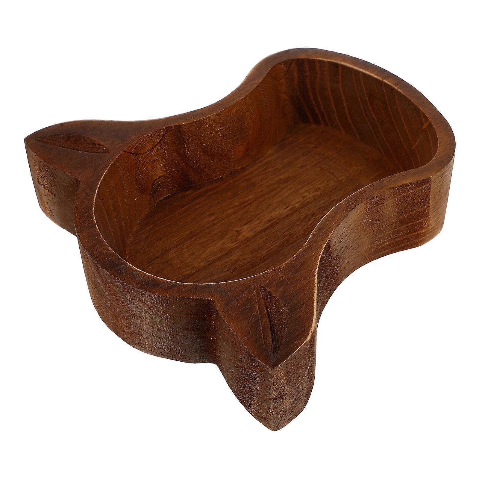 Wooden Serving Plate for Party Snacks