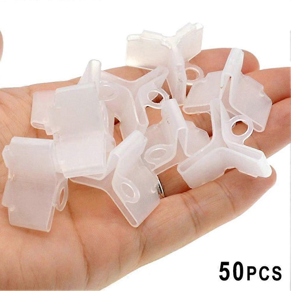 50pcs/set Fishing Hook Protection Case Three Anchor Fishhooks Protector