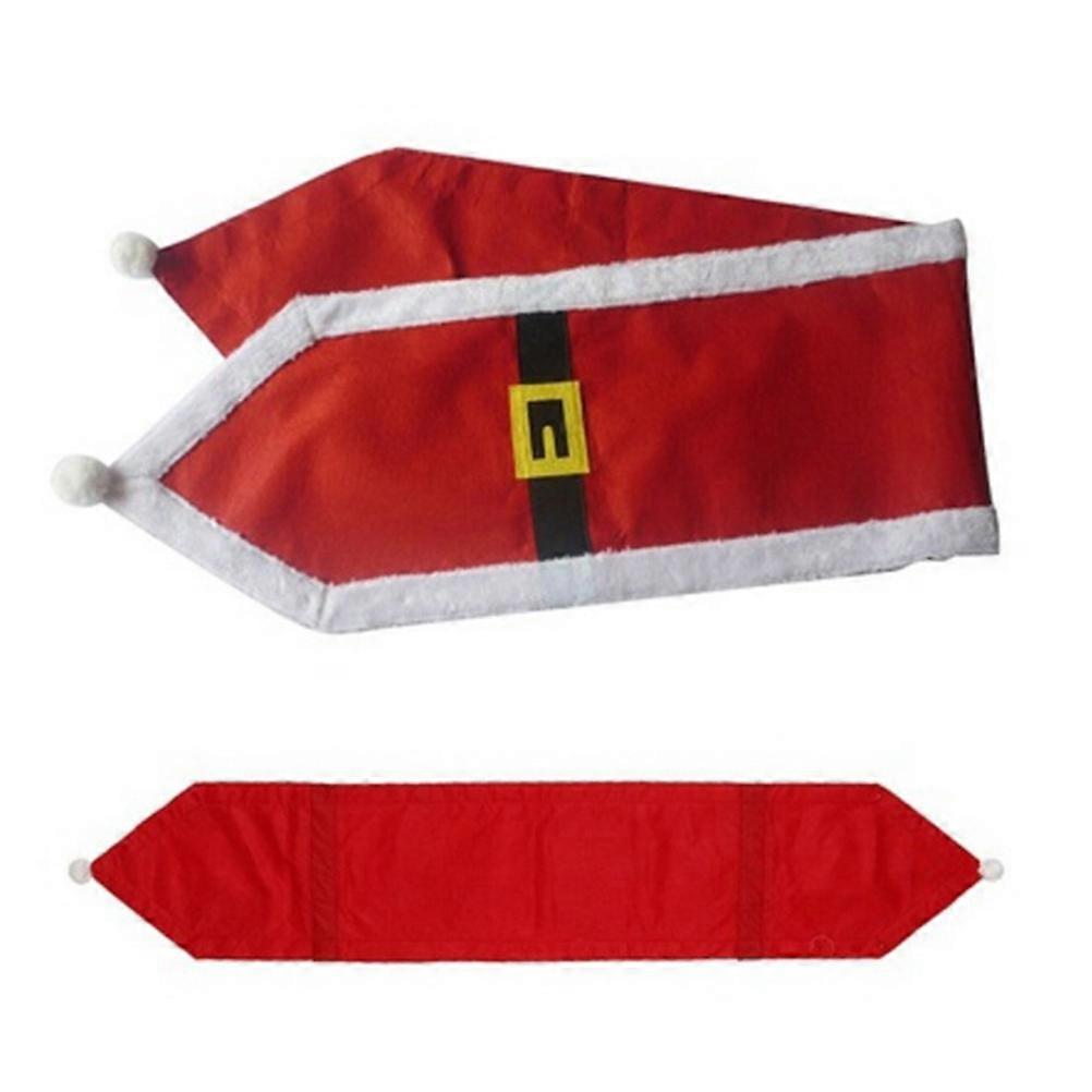Christmas Tapestry Table Runner Red for Dining Table