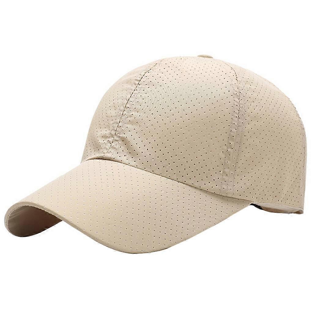 Quick Dry Mesh Baseball Cap Adjustable Snapback Lightweight Breathable Korean Style Summer Hat