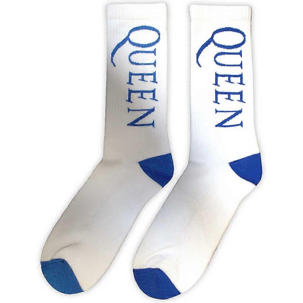Queen Blue Band Logo Ankle Socks