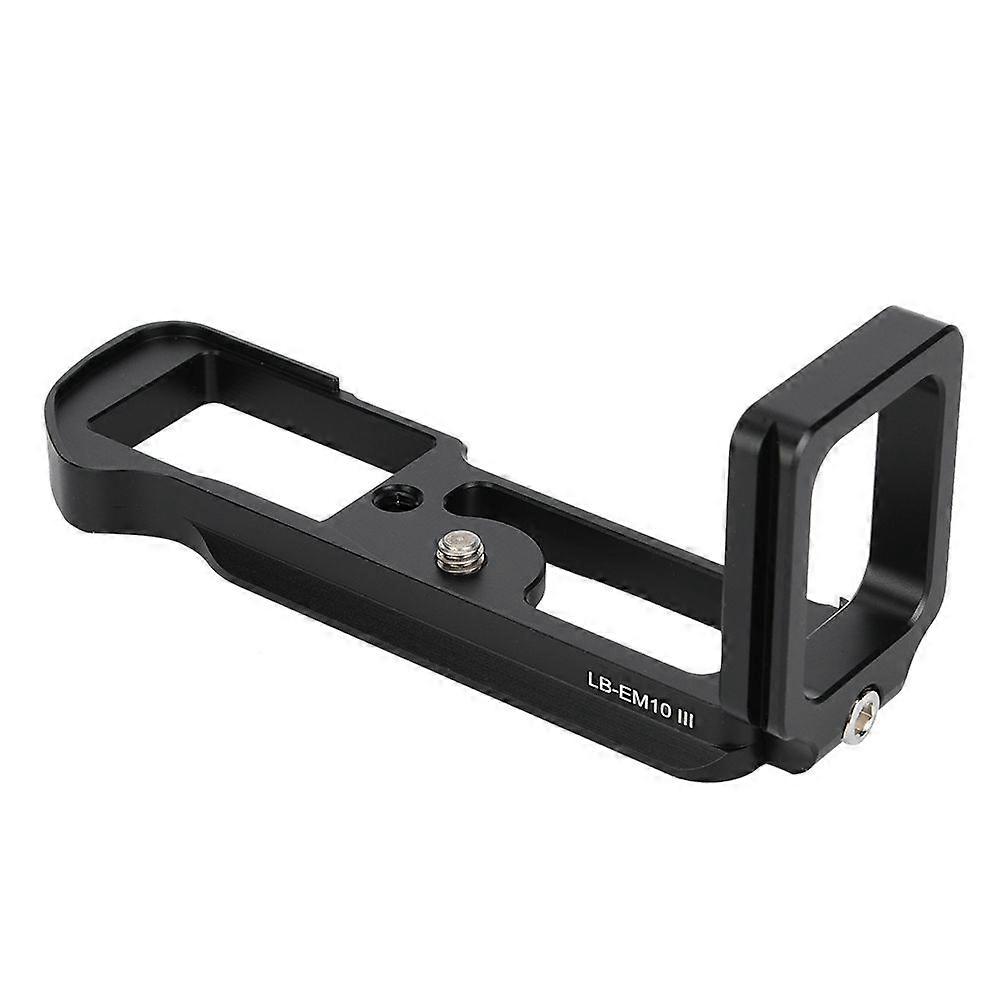 Quick Release L Plate Hand Grip Bracket Compatible With Olympus EM10 III Mirrorless Camera