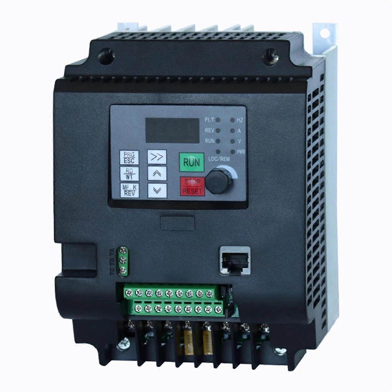 VFD Variable Frequency Drive 4KW 6HP 380V Electric Motor Speed Controller for 3 Phase Systems