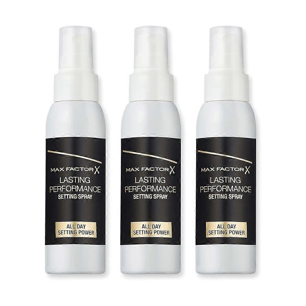 3 x Max Factor Lasting Performance Setting Spray 100ml