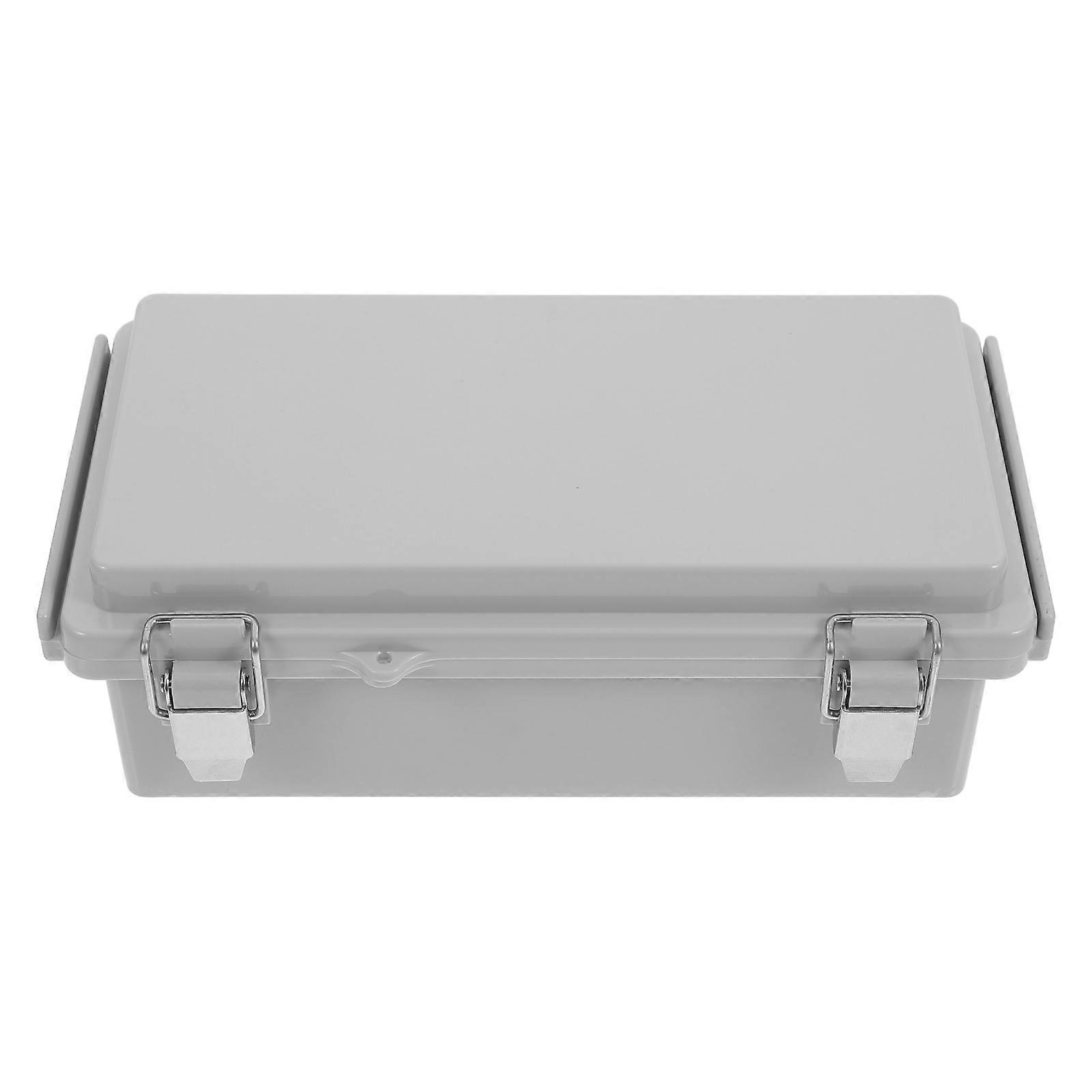 Plastic Junction Box Electrical Junction Box for Connecting 5Pcs Durable Grey Cases