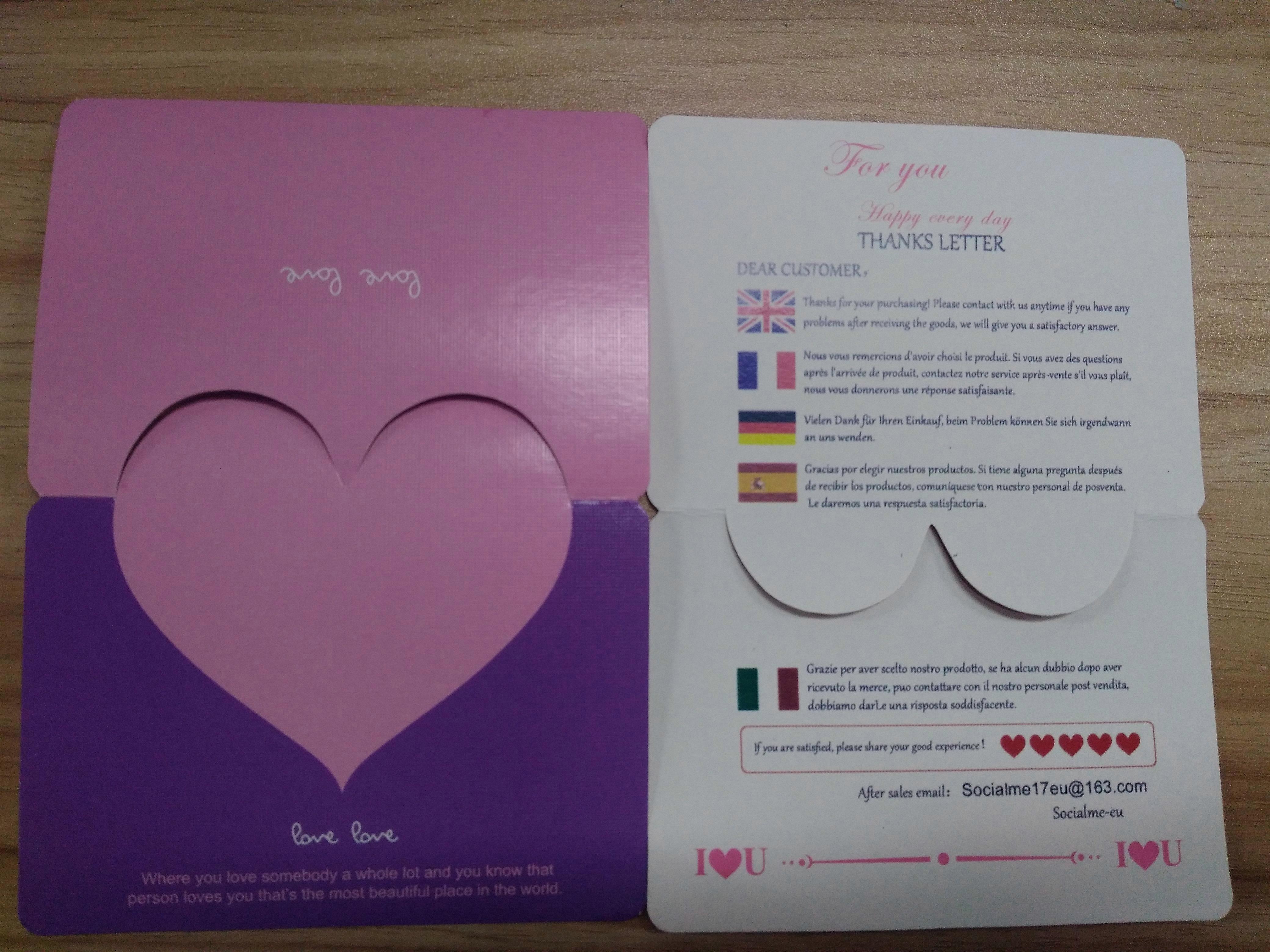 Gift card per il cliente