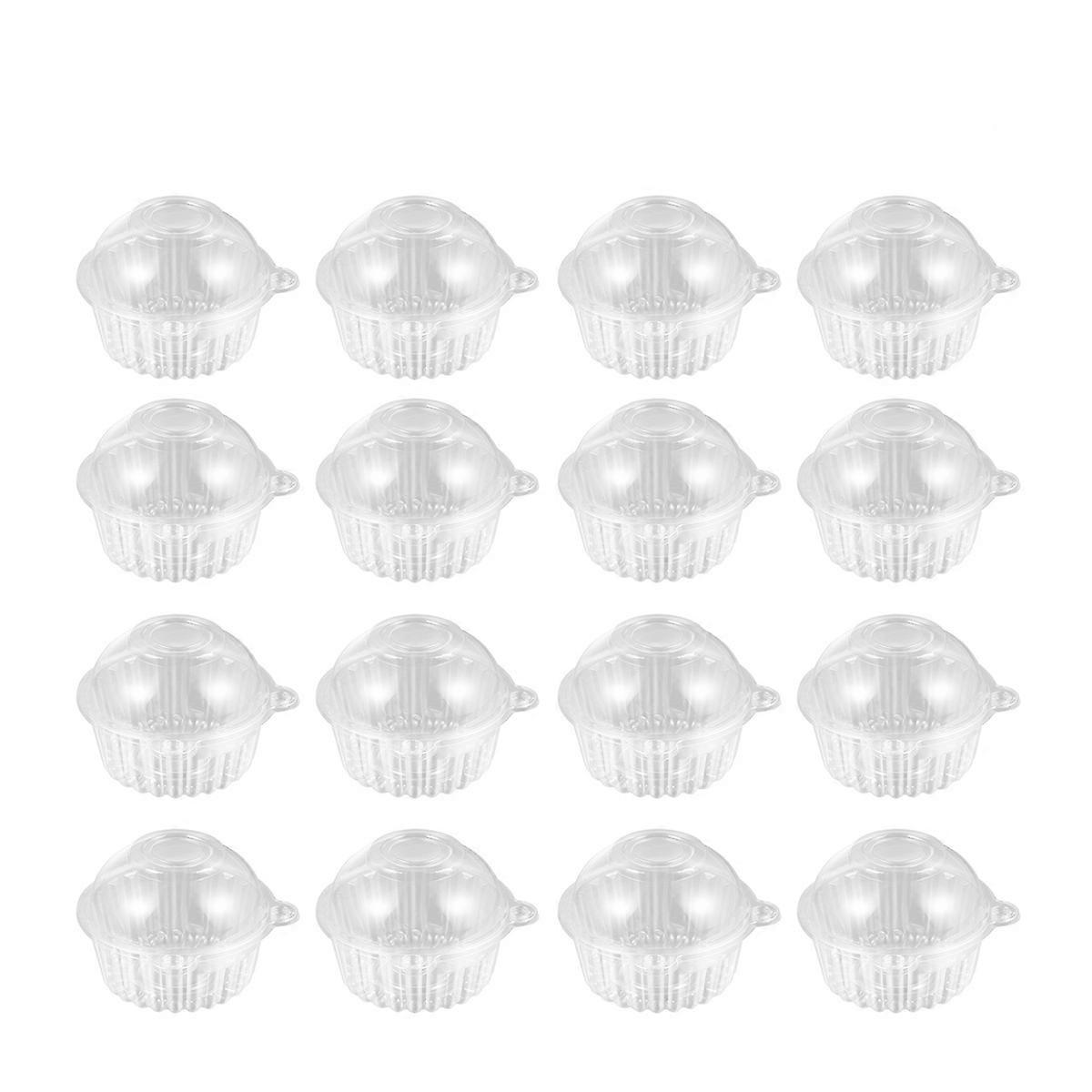 Cupcake Boxes for Cake 1Set Owl Shape Boxes Transparent and Waterproof