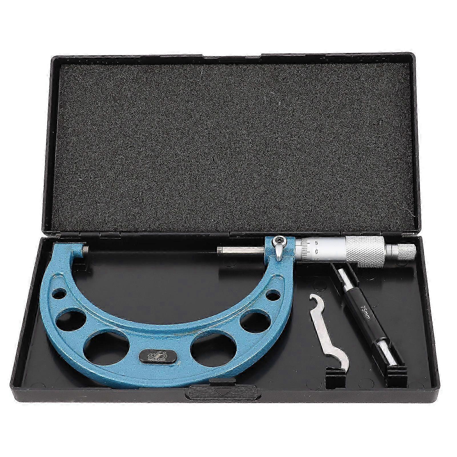 prodef Micrometer Spiral Outside Measuring Calipers Mechanical Structure Locking Device 75-100mm intelligence