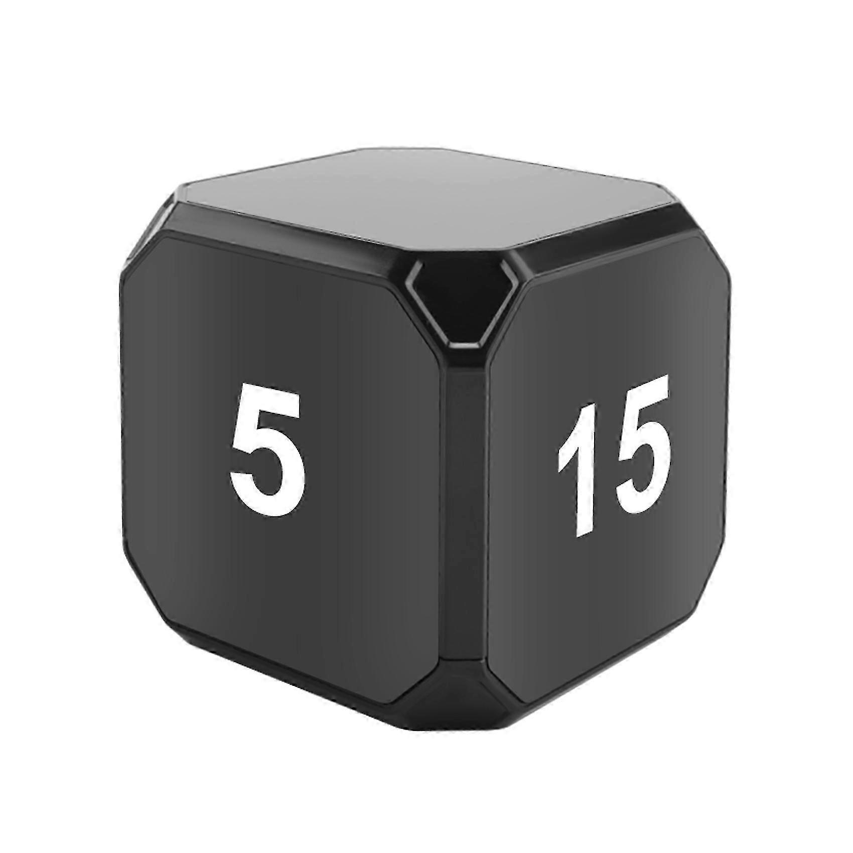 Cube-Timer Kitchen Timer Gravity Sensor Flip Meditation Timer Management and Countdown 5-15-25-45 M