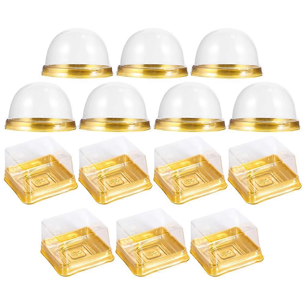 Assorted Color Cake Packing Cases for Storage 100Pcs Baking Supplies Containers