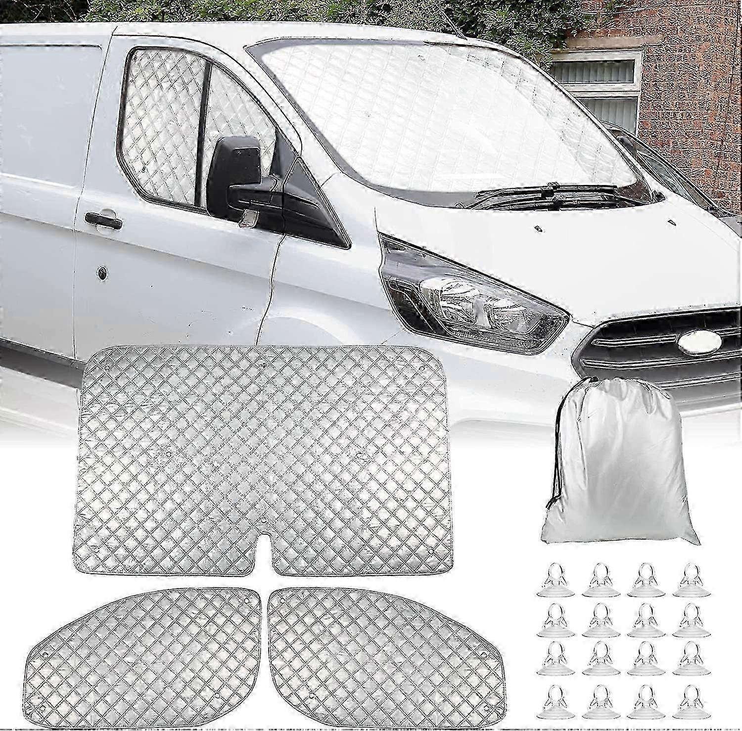 Thermal Window Cover Kit Designed compatible with compatible withd Transit Custom 2012-2022 Models