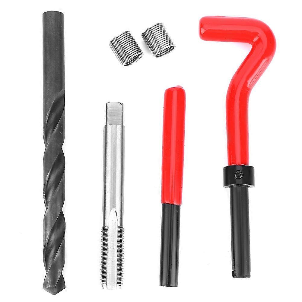 17 Pcs Thread Inserts M11x1.25 Female Thread Repairing Accessory Assortment Kit