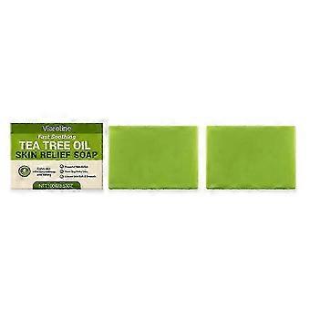 1-3X Tea Tree Soap Antifungal Antibacterial Treatment for Face & Body Acne, Athlete's Foot, Tinea,Folliculitis Ringworm Jock Itch,dbIAOS