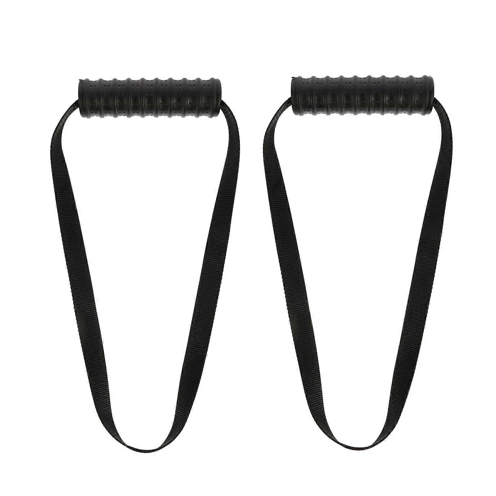 Exercise Handle Grip for Pull Rope Cable 1Pair Tricep Rope Attachment