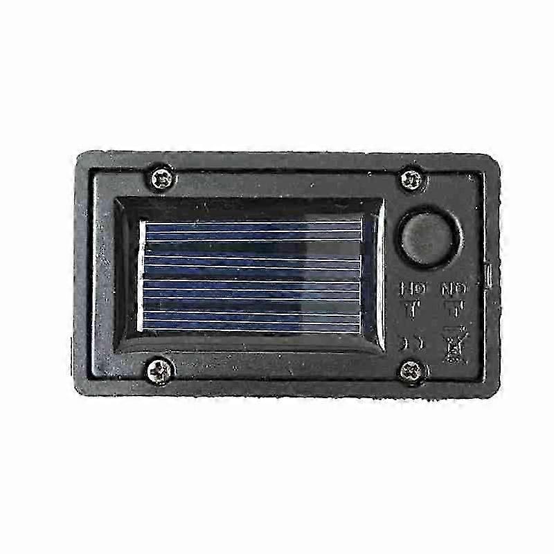 Rectangular Replacement Garden Solar Led Light Battery Box (black)(1pcs)