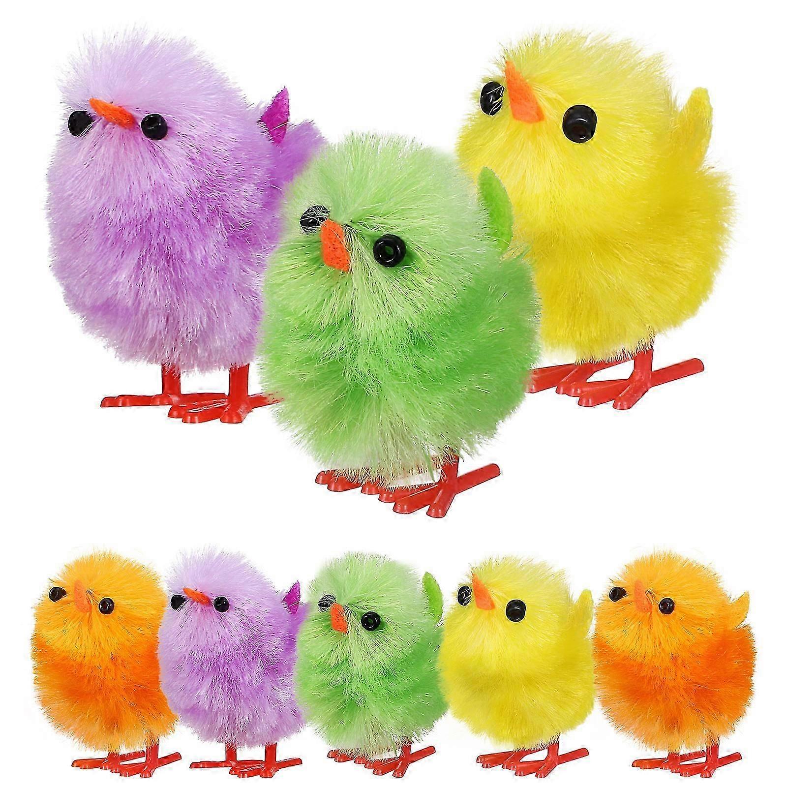 Easter Chicks Fluffy for Decoration 8Pcs Chicks Set