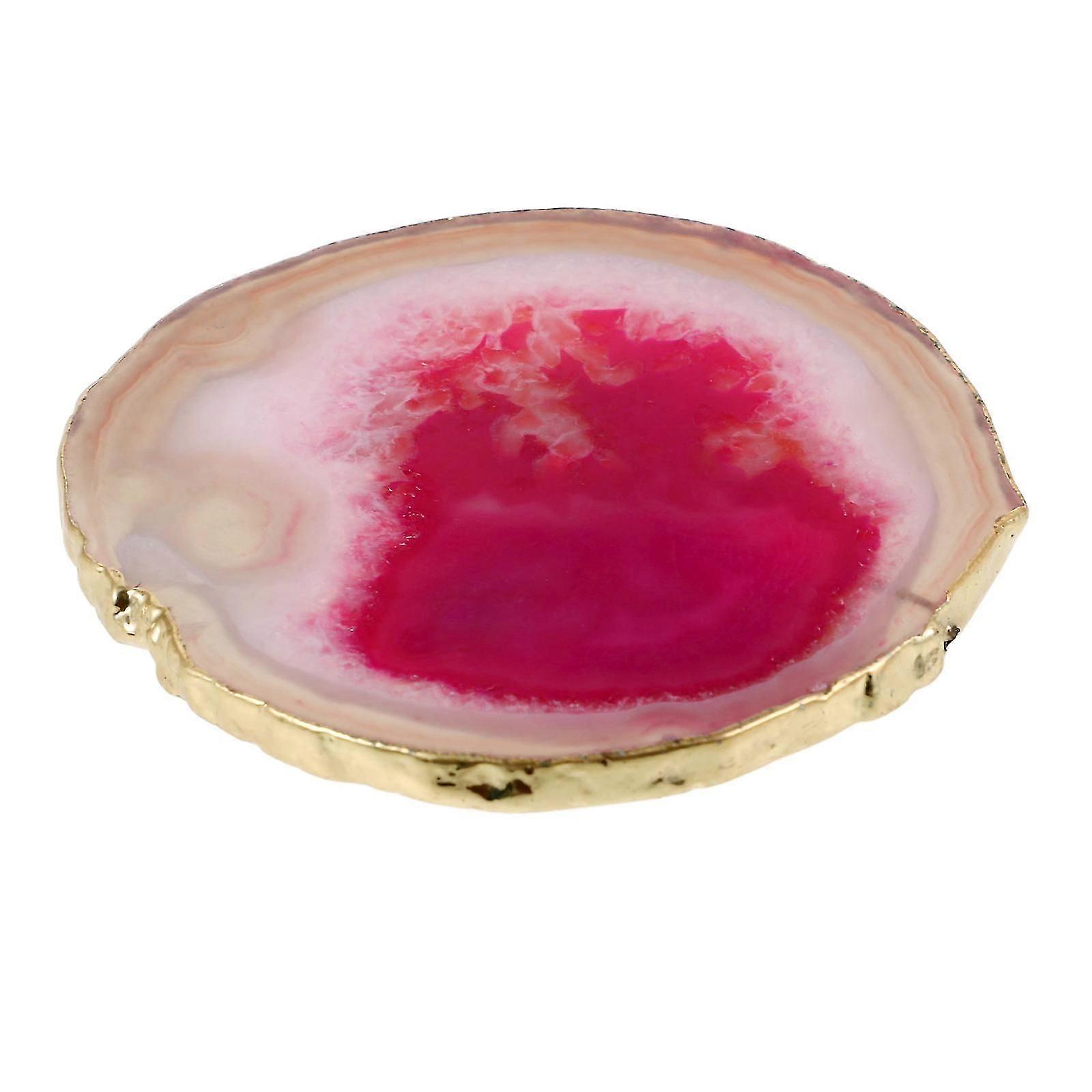 Agate Stone Coaster | Heat Insulation Cup Mat for Table