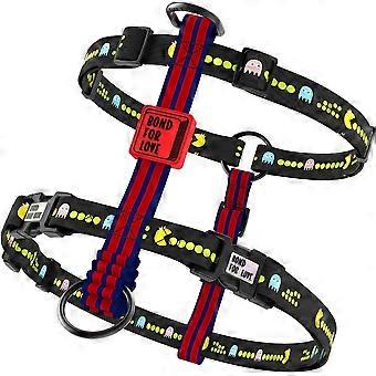 Dog Harness No Pull Puppy Harness Easy Walk Dog Basic Halter Harnesses for Small/Medium/ Large Dogs (Small, Black) Black Small