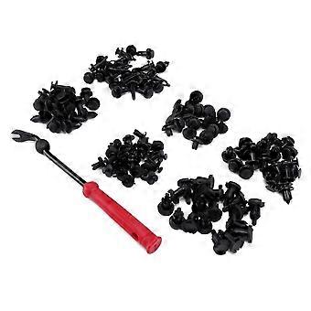 120PCS Auto Clip Set mit Rot Entfernung Werkzeug ABS Kunststoff Ersatz für MercedesBenz