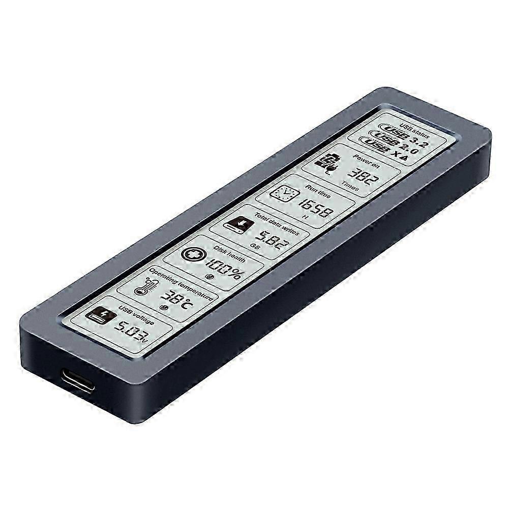 M.2 SSD SATA Enclosure USB3.2 Gen2 Type C 10Gbps SSD Case