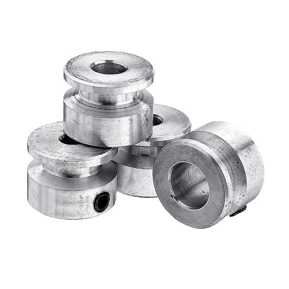 16Mm Single Groove Pulley 4/5/6/8mm Fixed Bore Pulley Wheel For Motor Shaft 6mm Belt