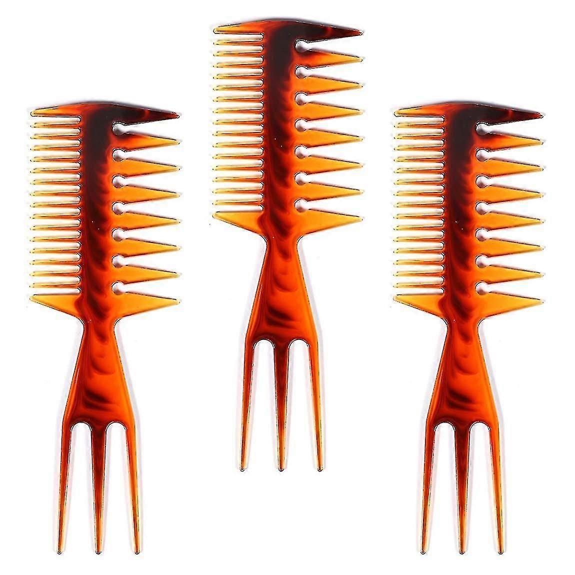 3pcs Fish Comb In Double