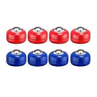 8Pcs Shuffleboard Pucks for Shuffleboard Enthusiasts Portable Replacement
