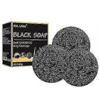 Spartan 3X Gray Hair Reversal Bar, Mane Gray Reverse Bar - Premium Hair Darkening Bar Soap Solution