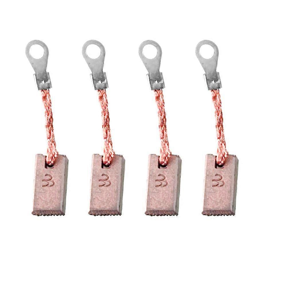 4pcs Electric Motor Carbon Brushes Replacement Set