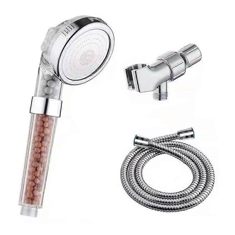 High-Pressure Handheld Shower Head with 3 Spray Modes