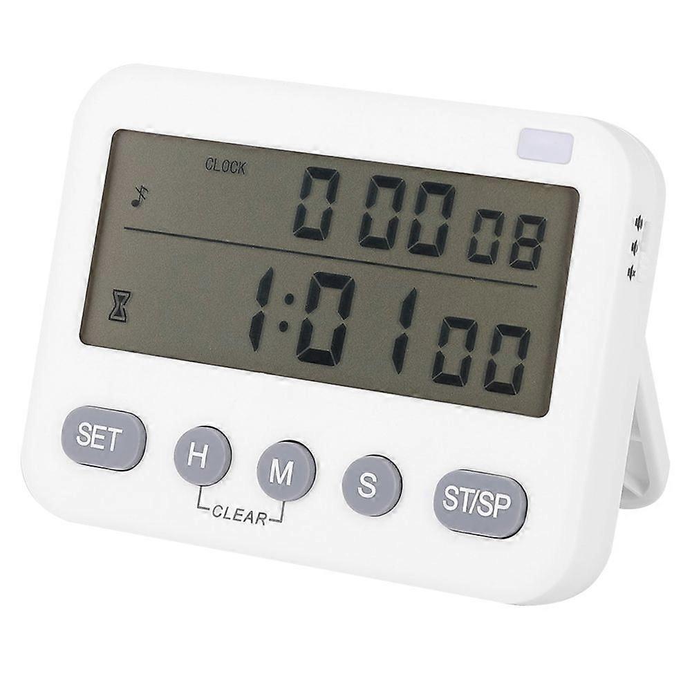 Dual-Screen Countdown Timer, Pomodoro Timer, Magnetic Kitchen Timer