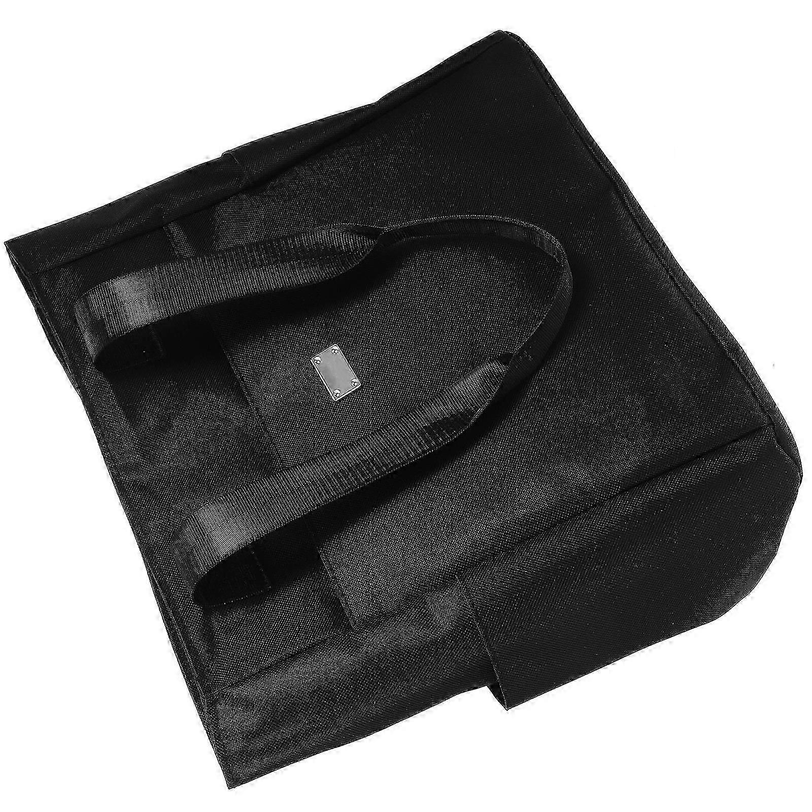 1pcs, Durable Casual Tote Bag Functional Women's Rectangular Black MaterialJJ