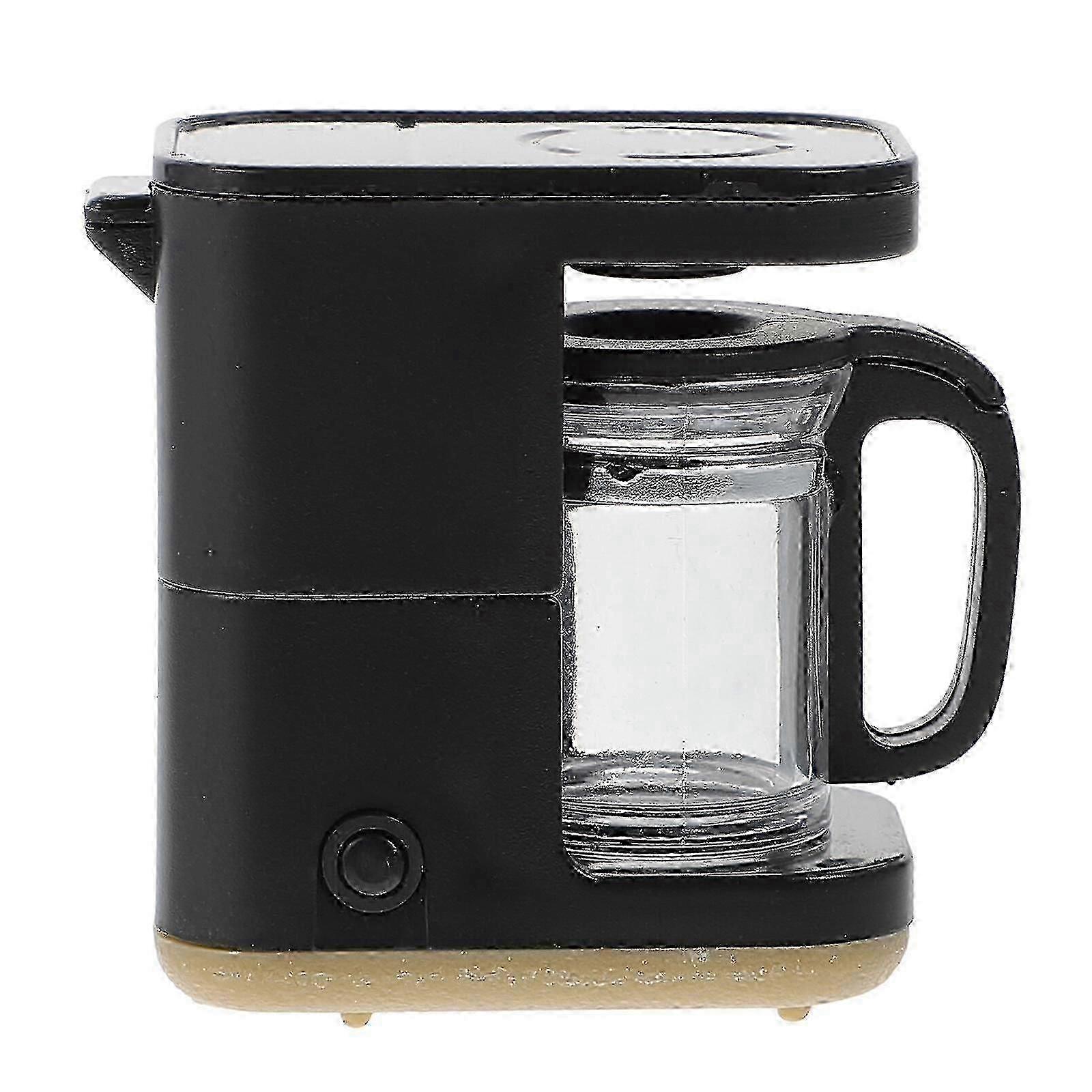 Versatile Compact Compatible with Mini Coffee Machine Miniature Coffee Machine Model Compatible with Mini House Accessories