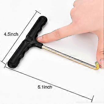 Trampoline Spring Tensioners 2 Pack, Adjustable T-Hook Spring Puller, Universal Size, Finger Grooves Handle